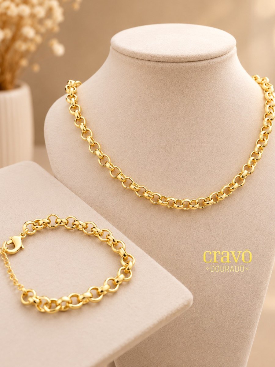 Pulseira Corrente Ouro